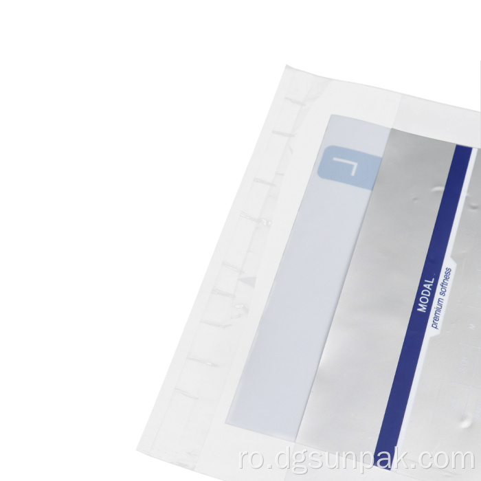 Saci din PE autoadezivi din plastic impermeabil, cu garnitură inferioară